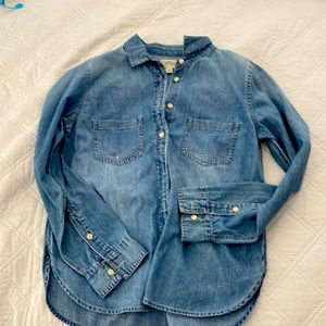 Jcrew denim shirt